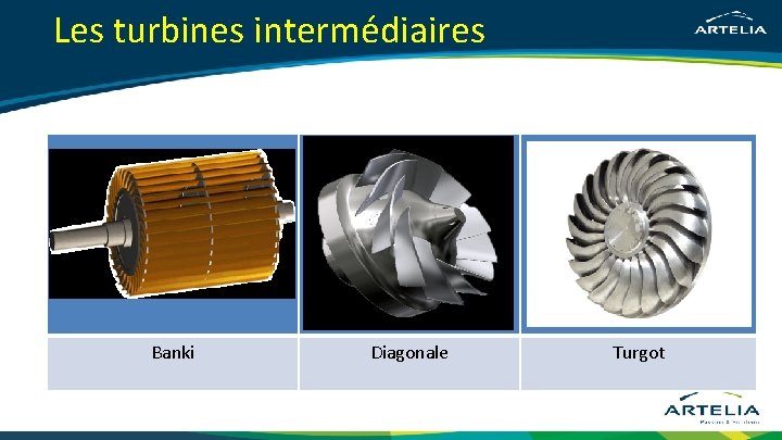 Les turbines intermédiaires Banki Diagonale Turgot 