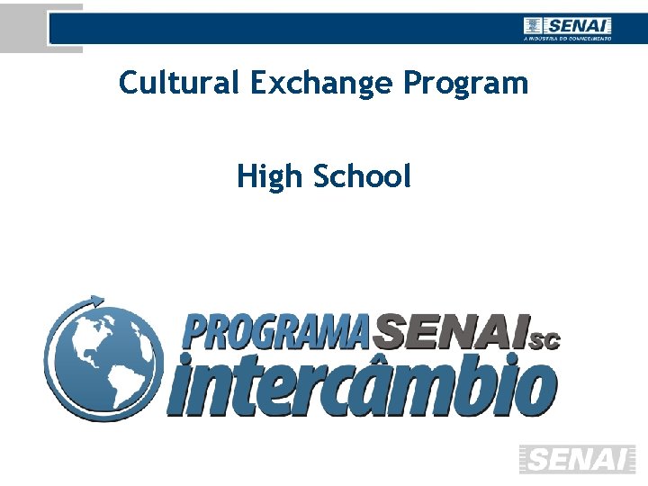 Cultural Exchange Program High School 