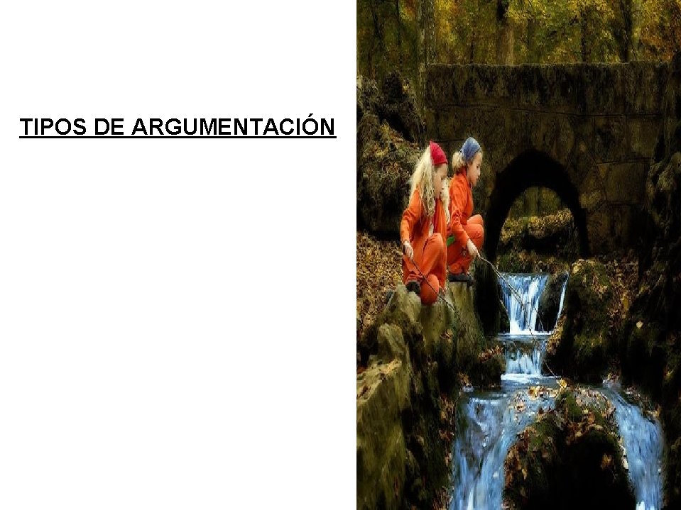 TIPOS DE ARGUMENTACIÓN 