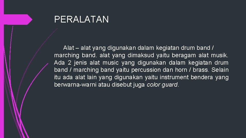 PENGERTIAN MANFAAT FUNGSI DRUM BAND MARCHING BAND DEDEN