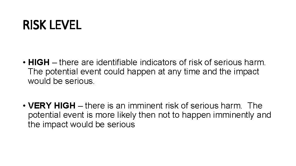 MAPPA BRIEFING JIM MCBRIDE LIZ MCSHERRY What We