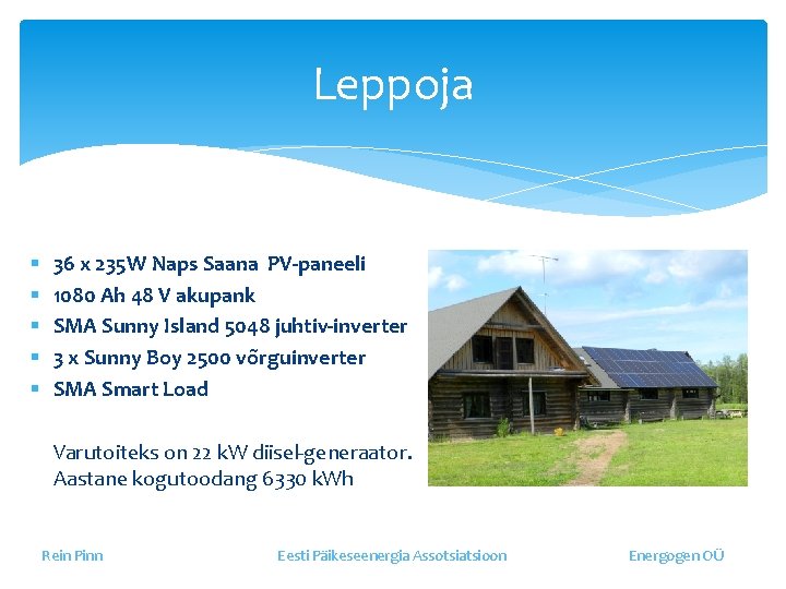 Leppoja § § § 36 x 235 W Naps Saana PV-paneeli 1080 Ah 48