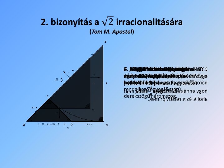  . A kapott háromszög legyen A’B’C’. 5 3. P-ből érintőt szerkesztünk, mely kimetszi