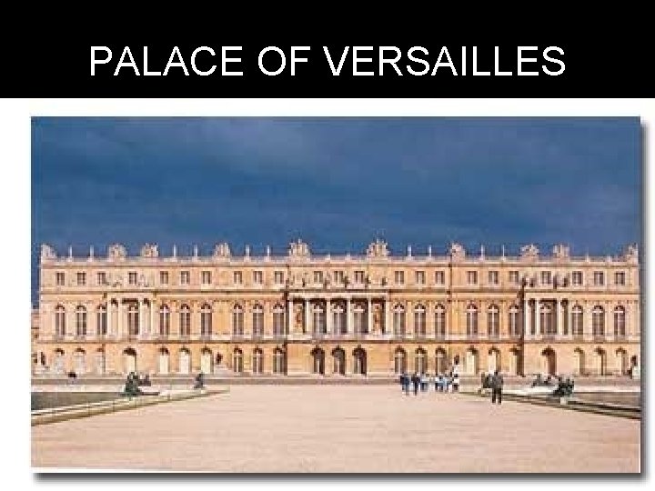 PALACE OF VERSAILLES 