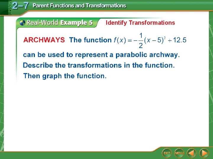 Identify Transformations 