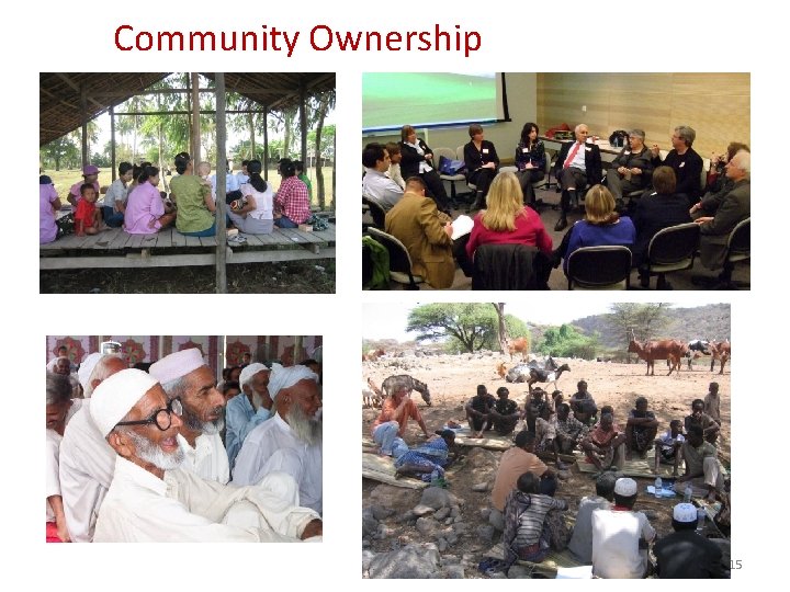 Community Ownership 15 