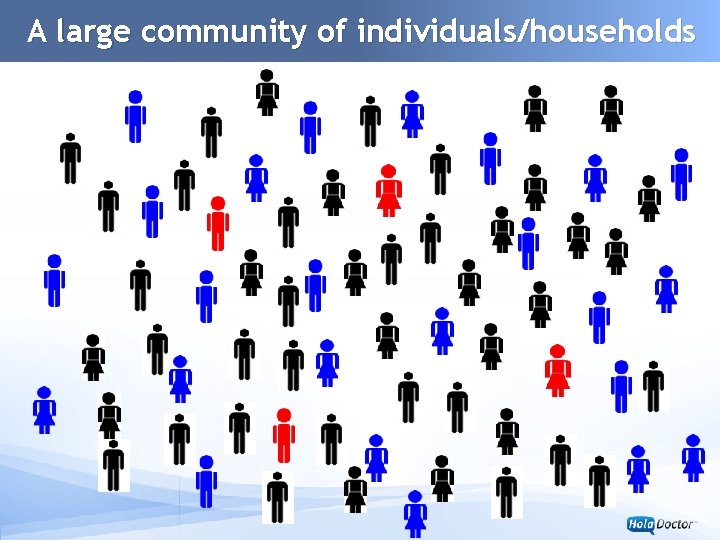 www. univision. com A large community of individuals/households 