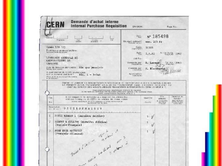 Paper Purchase Order 