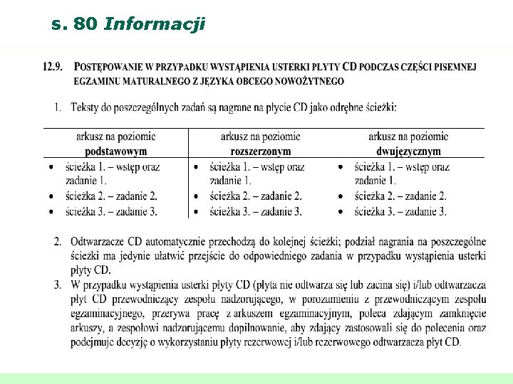 s. 80 Informacji 