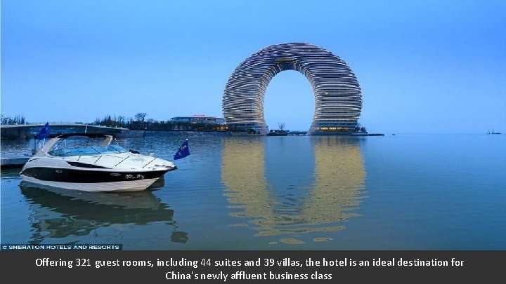 'Ga Offering 321 guest rooms, including 44 suites and 39 villas, the hotel is