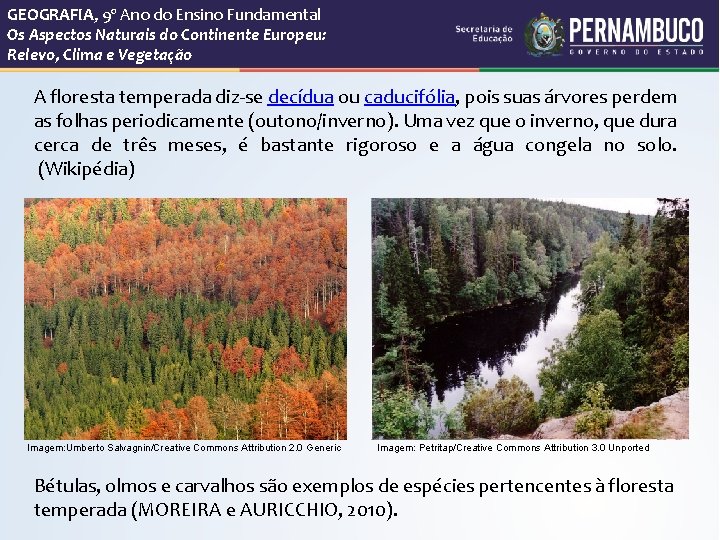 GEOGRAFIA, 9º Ano do Ensino Fundamental Os Aspectos Naturais do Continente Europeu: Relevo, Clima