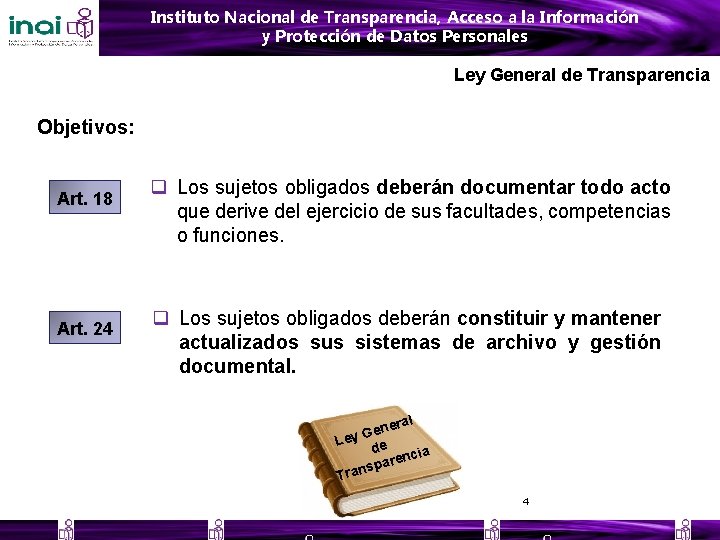 Instituto Nacional de Transparencia, Acceso a la Información y Protección de Datos Personales Ley