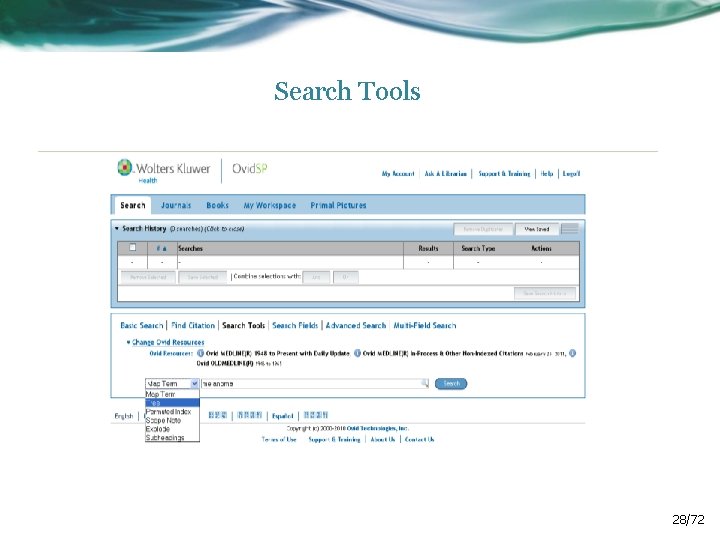 Search Tools 28/72 