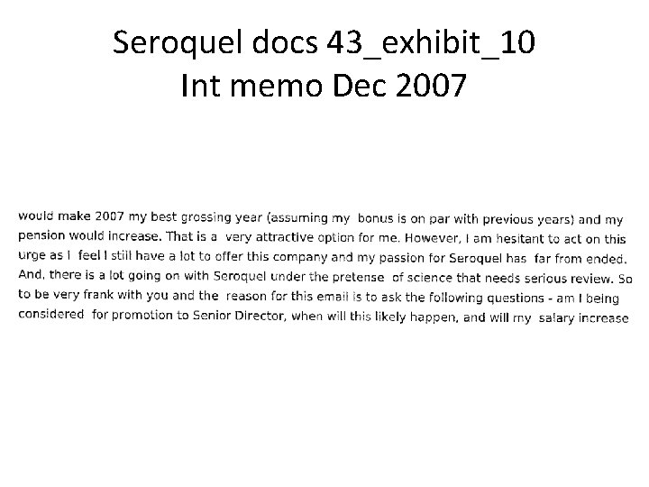 Seroquel docs 43_exhibit_10 Int memo Dec 2007 
