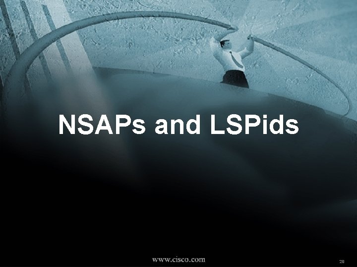 NSAPs and LSPids NW’ 2000 Paris © 2000, Cisco Systems, Inc. 29 