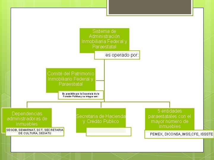 Sistema de Administración Inmobiliaria Federal y Paraestatal es operado por: Comité del Patrimonio Inmobiliario