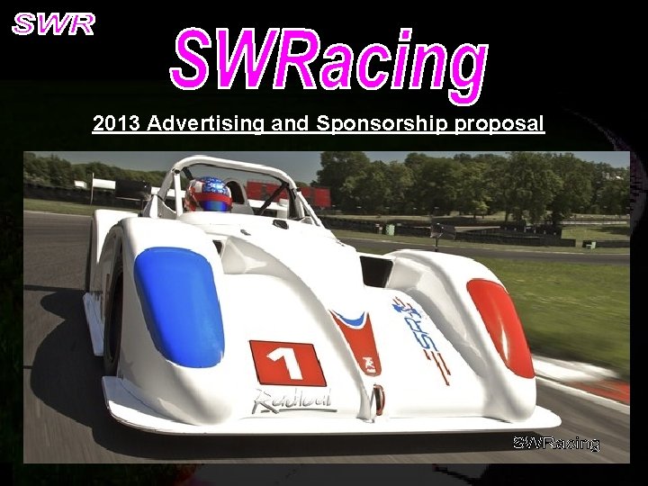 2013 Advertising and Sponsorship proposal 