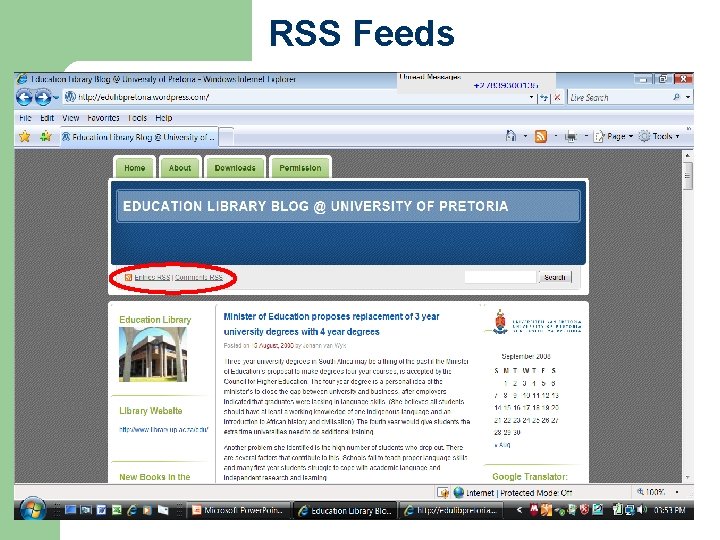 RSS Feeds 