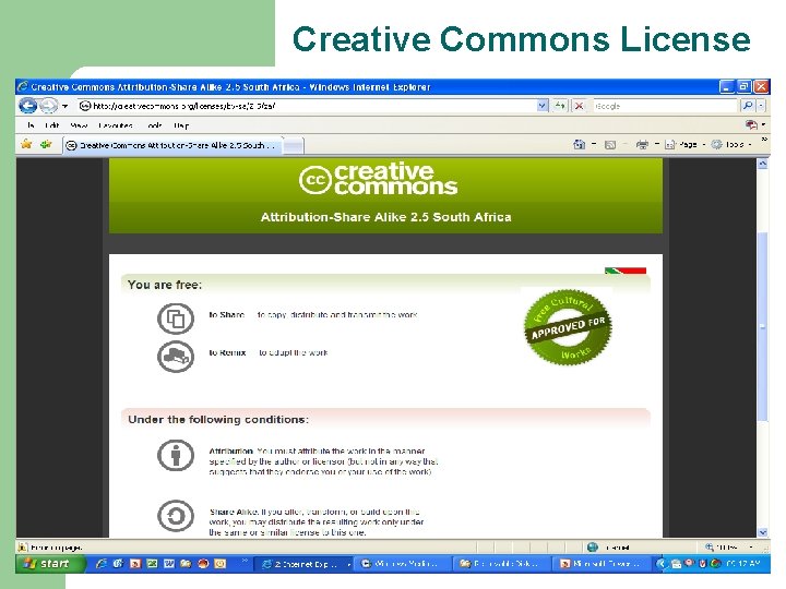 Creative Commons License 