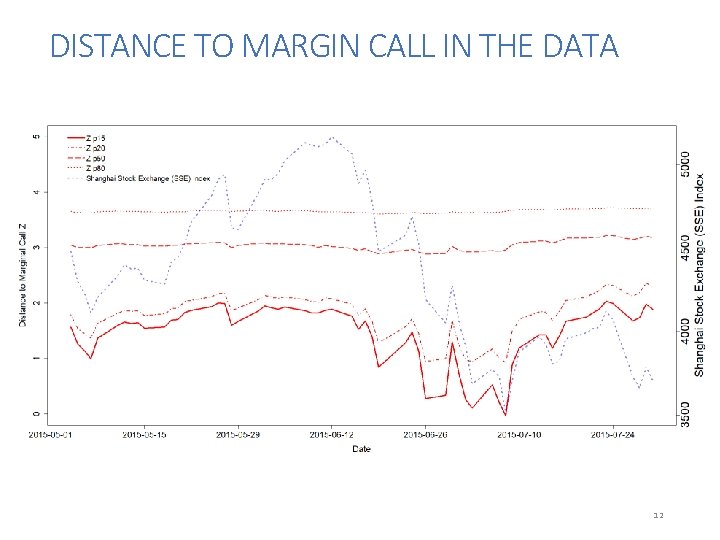 DISTANCE TO MARGIN CALL IN THE DATA 12 