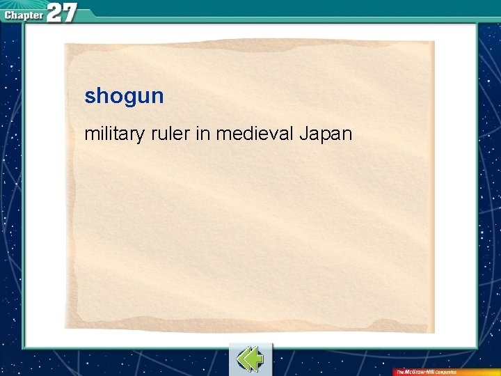 shogun military ruler in medieval Japan 