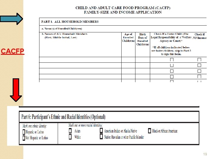 CACFP 19 