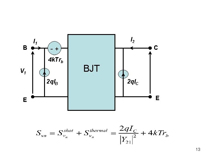 B I 1 I 2 4 k. Trb V 1 2 q. IB E