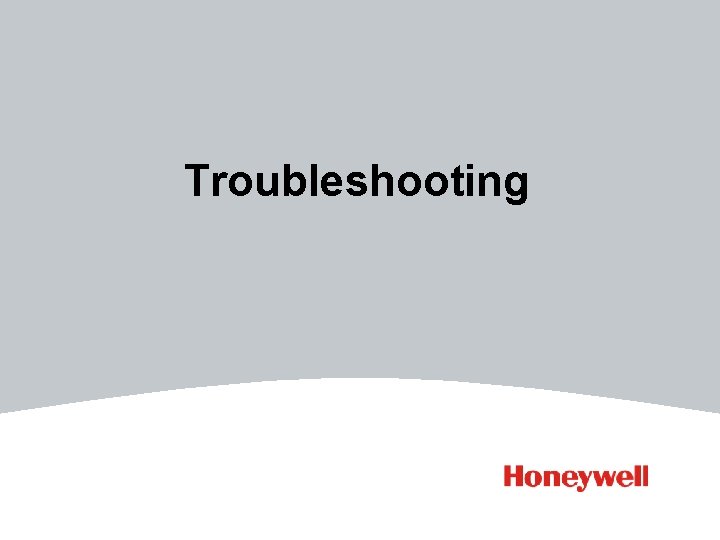 Troubleshooting 