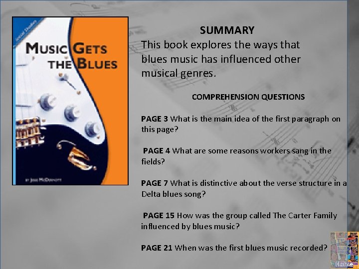 SUMMARY This book explores the ways that blues music has influenced other musical genres.