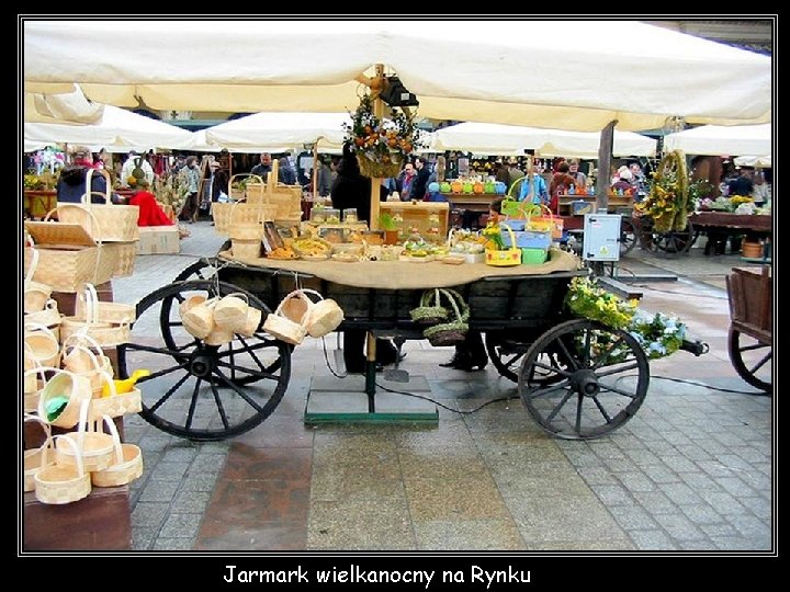 Jarmark wielkanocny na Rynku 