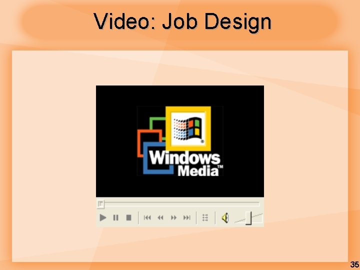 Video: Job Design 35 
