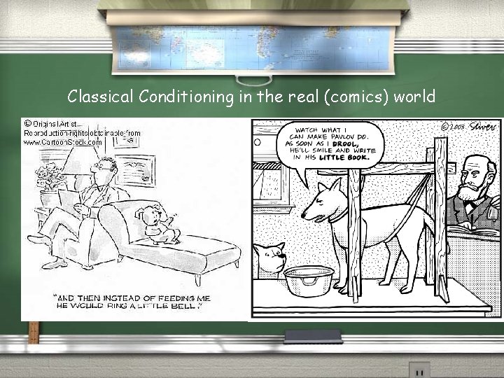 Classical Conditioning in the real (comics) world 