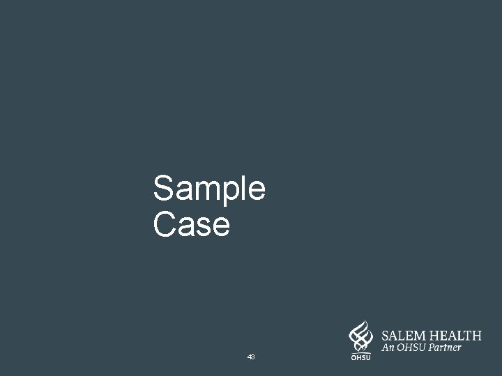 Sample Case 43 