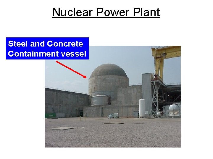 Nuclear Power Plant Steel and Concrete Containment vessel 