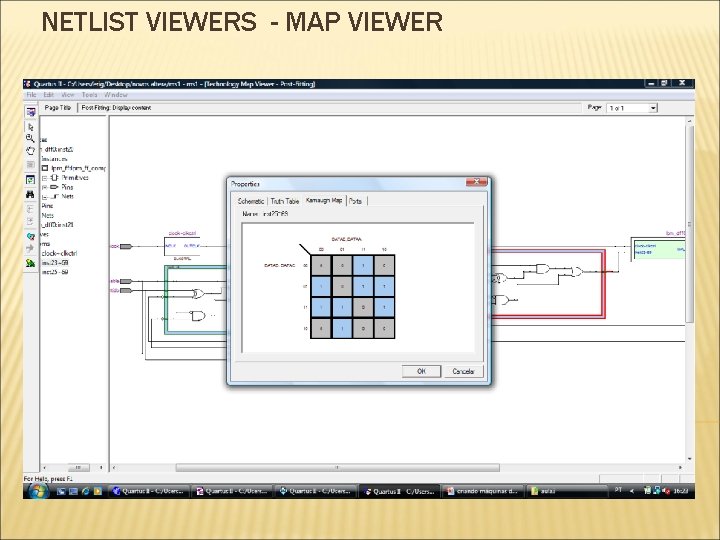 NETLIST VIEWERS - MAP VIEWER NETLIST VIEWERS - MAP VIEWER