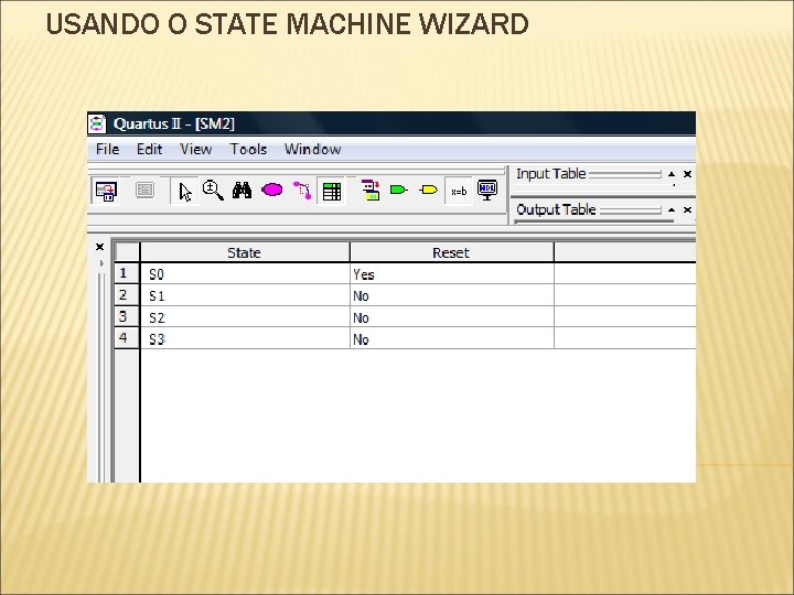 USANDO O STATE MACHINE WIZARD 