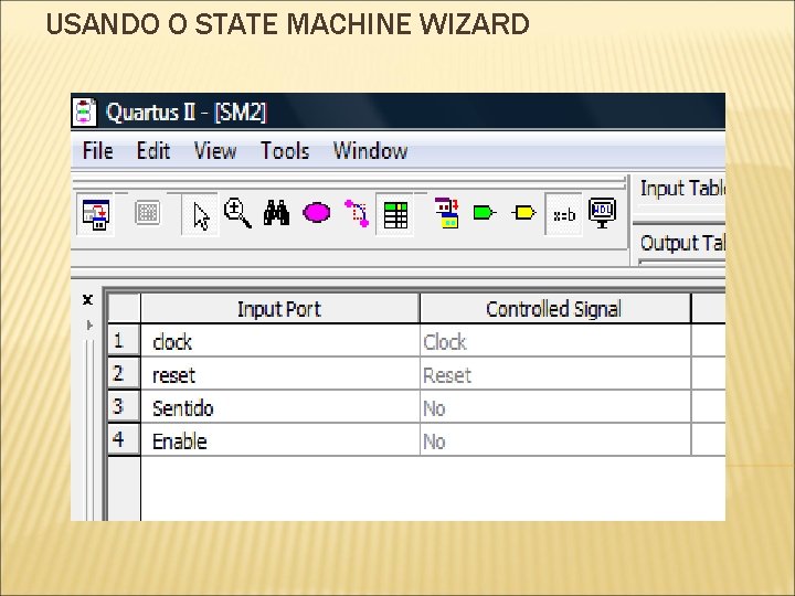 USANDO O STATE MACHINE WIZARD USANDO O STATE MACHINE WIZARD