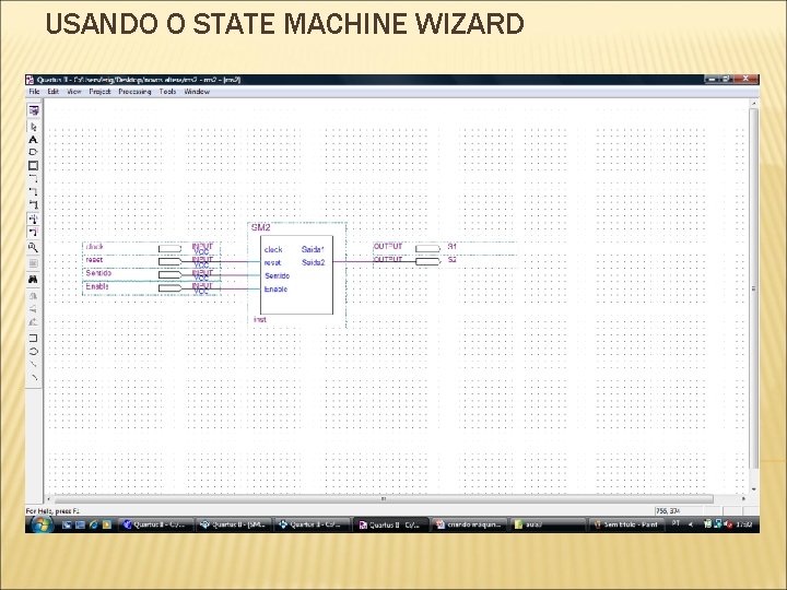 USANDO O STATE MACHINE WIZARD 