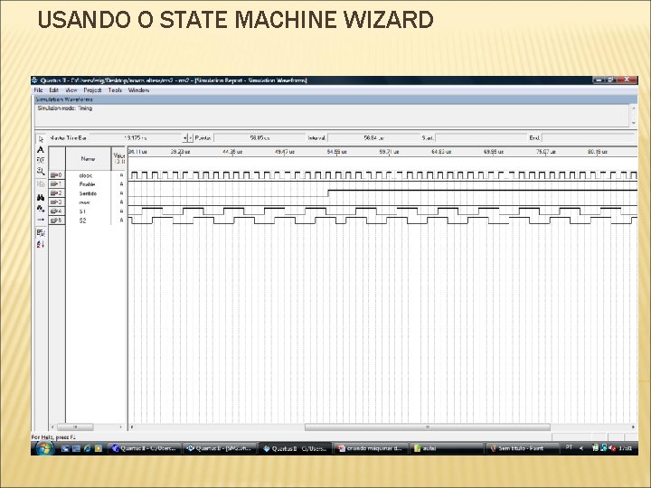 USANDO O STATE MACHINE WIZARD 