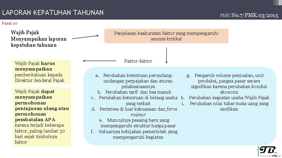 Advance Pricing Agreement Peraturan Menteri Keuangan Republik Indonesia
