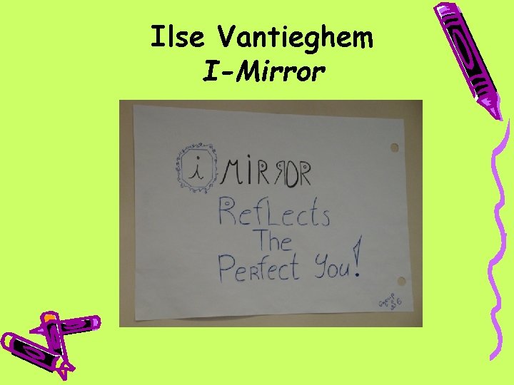 Ilse Vantieghem I-Mirror 