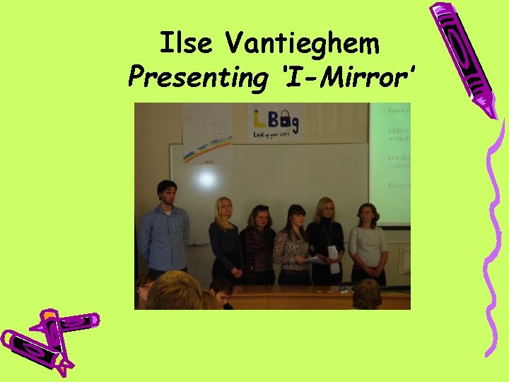 Ilse Vantieghem Presenting ‘I-Mirror’ 