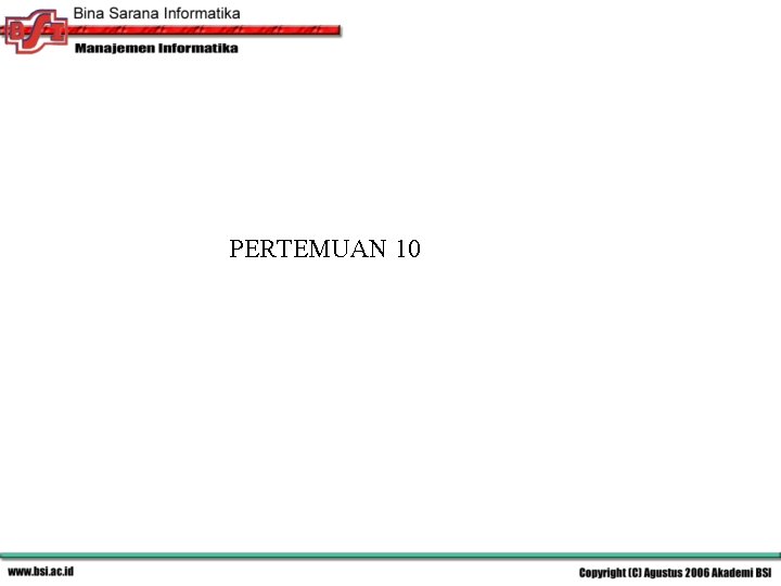 PERTEMUAN 10 