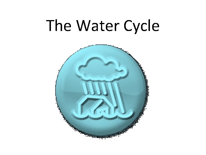 The Water Cycle 