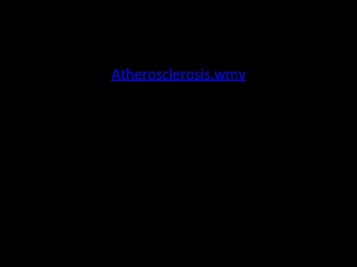 Atherosclerosis. wmv 