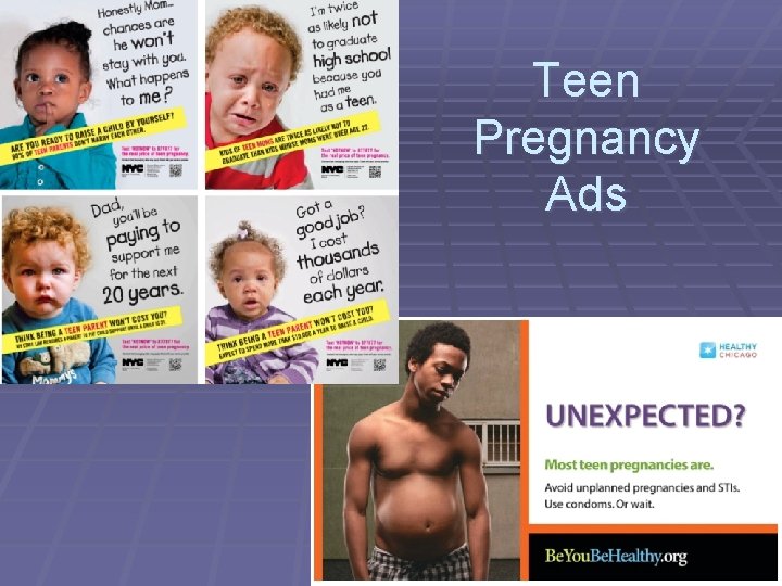 Teen Pregnancy Ads 