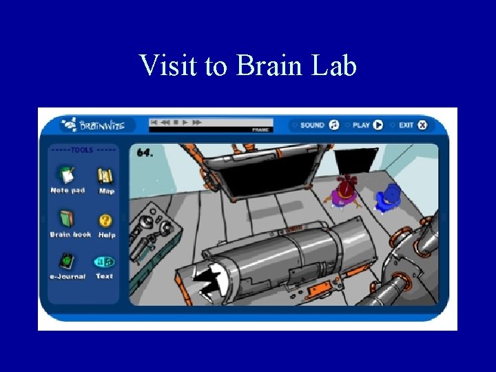 Visit to Brain Lab Visit to Brain Lab