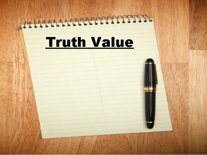 Truth Value 