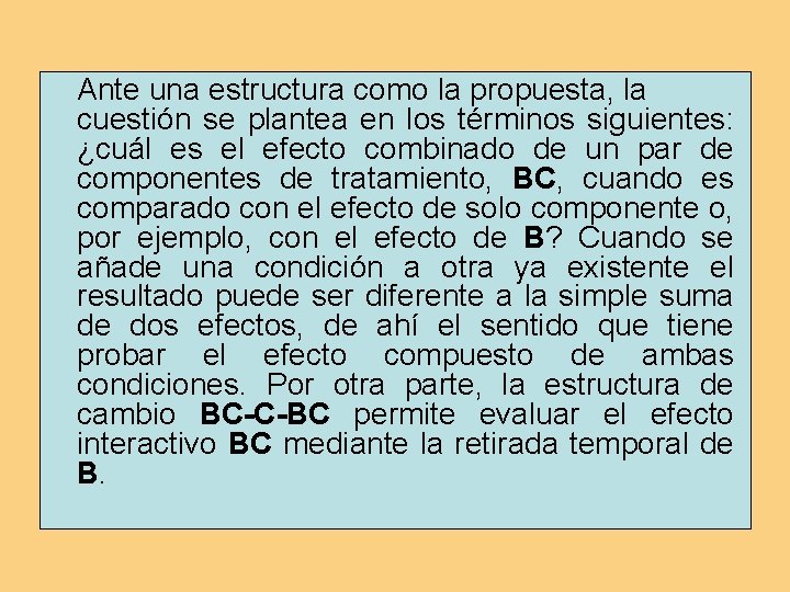 Ante una estructura como la propuesta, la cuestión se plantea en los términos siguientes: