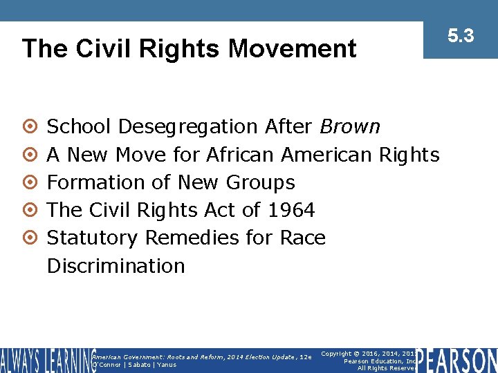 The Civil Rights Movement ¤ ¤ ¤ School Desegregation After Brown A New Move